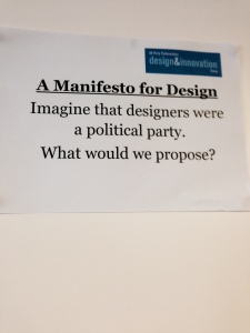 manifesto for design